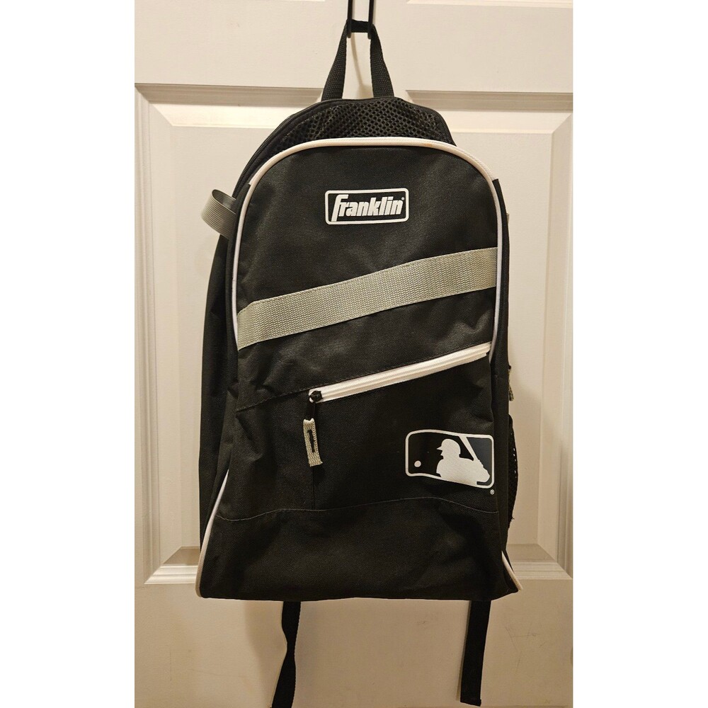 Franklin Baseball Sports Bag Black and White